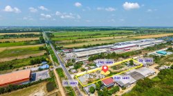 ขายที่ดิน วังน้อย อยุธยา | หลัง Obayashi – โซนอุตสาหกรรมวังน้อย | 3 ไร่ ถมแล้ว ใช้งานได้ทันที (ใกล้ PTT Innovation และ Amazon Oasys)