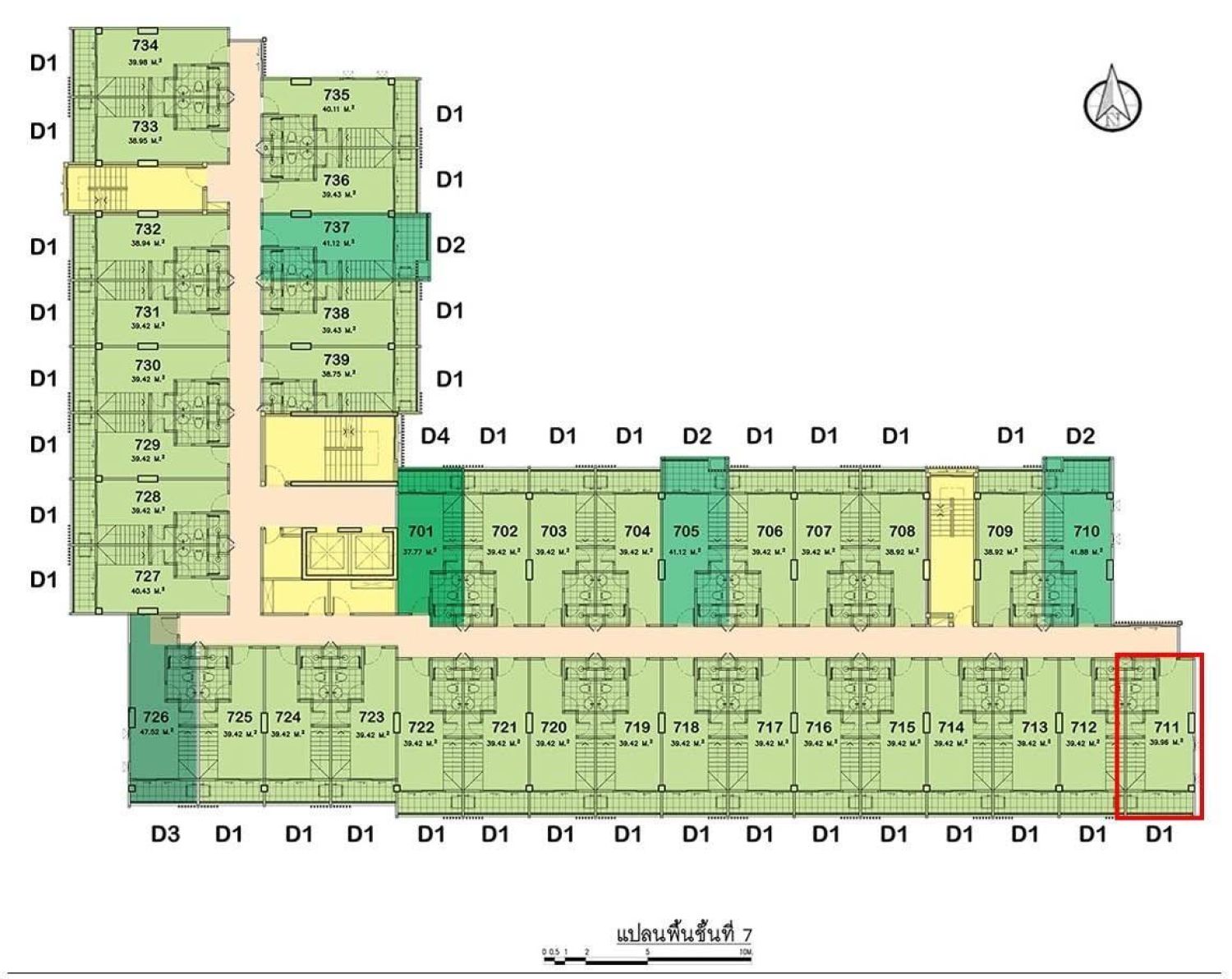 ขายคอนโด เดอะ บียอนด์ สุขุมวิท ห้องduplex 2ชั้นขนาด39.2 ตร.ม ภาพประกอบที่ 10