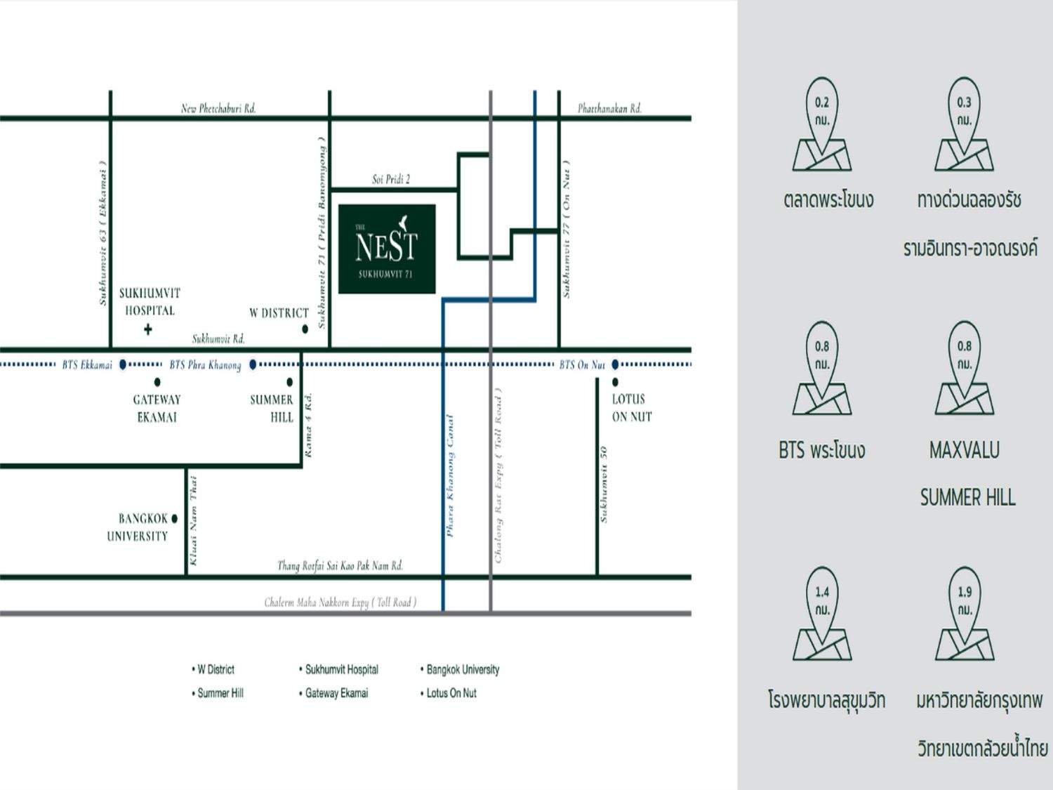 เดอะเนสท์ The Nest Sukhumvit 71 พื้นที่ 29.21 ตร.ม ภาพประกอบที่ 14