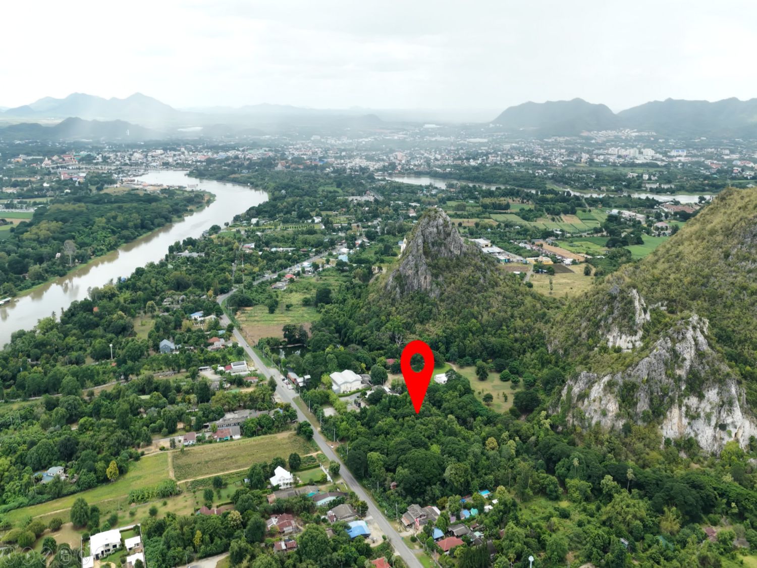 ขายที่ดินถมแล้วเสมอถนน 9 ไร่ติดภูเขา ใกล้แม่น้ำ ภาพประกอบที่ 15