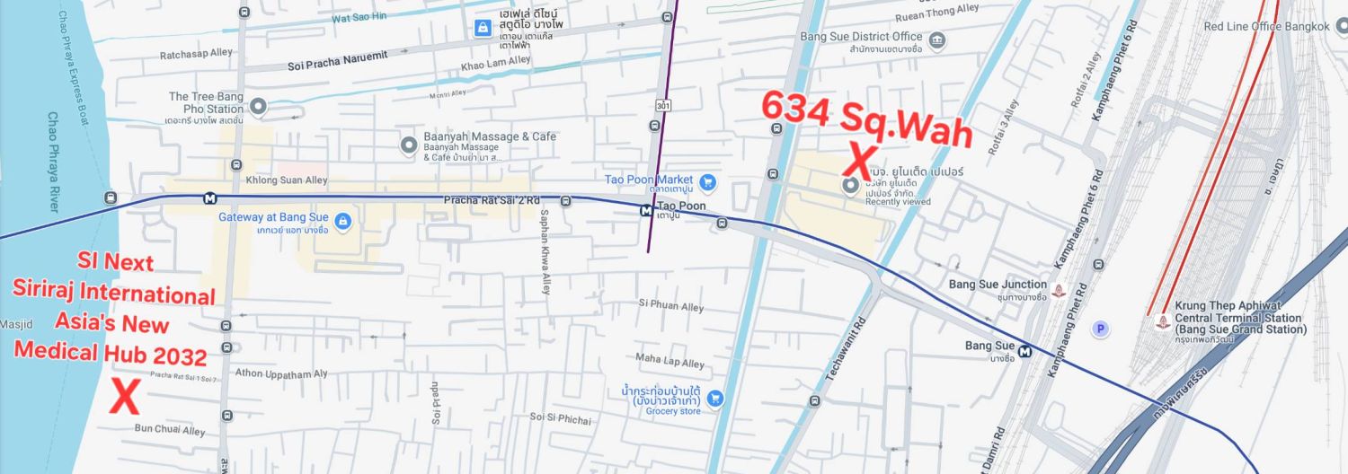 ขายที่ดิน 1234 ไร่ ใกล้ MRT เตาปูน, SRTET กรุงเทพอภิวัฒน์, ติดสำนักง ภาพประกอบที่ 9